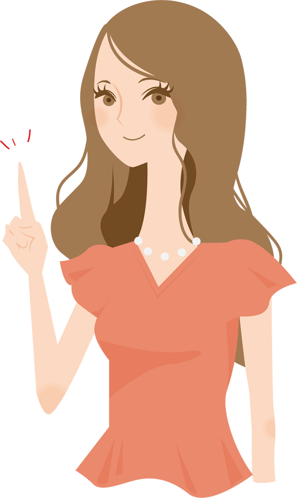 女性のイラスト